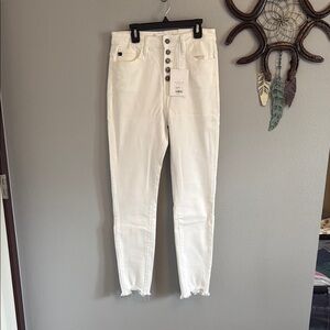 KanCan White High Rise Jeans